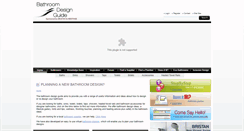 Desktop Screenshot of bathroom-design-guide.com